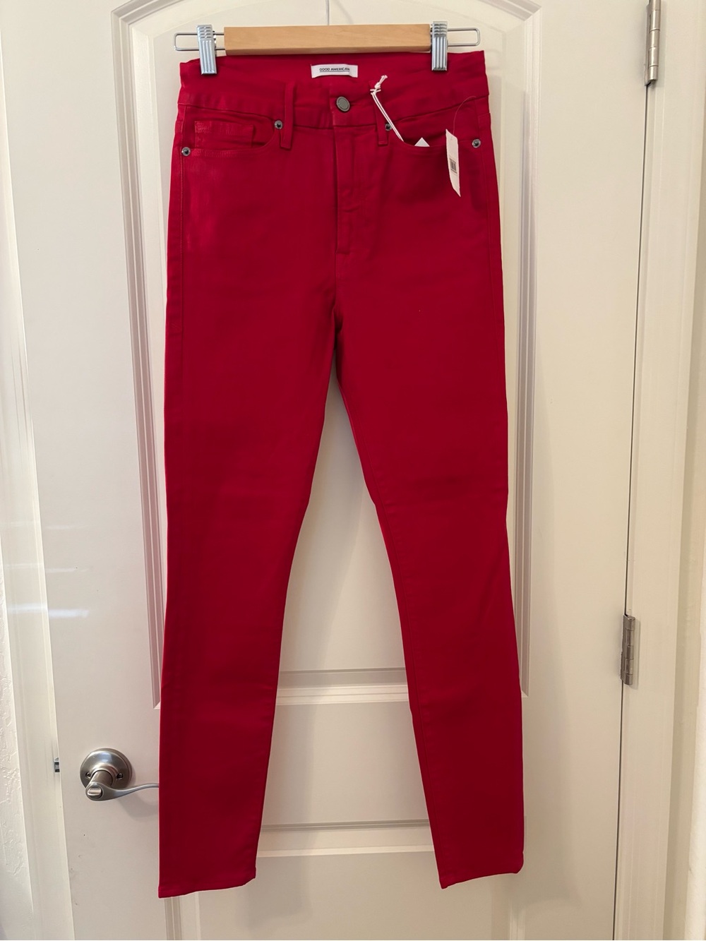 Good American Red Pants size 4/27